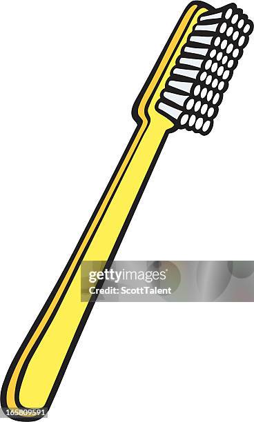 toothbrush - bacteria cartoon stock illustrations