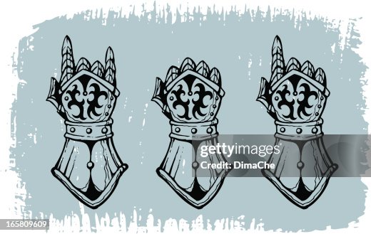 Heavy metal gloves Heavy metal gloves