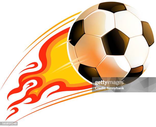 484点のサッカー シュートイラスト素材 Getty Images