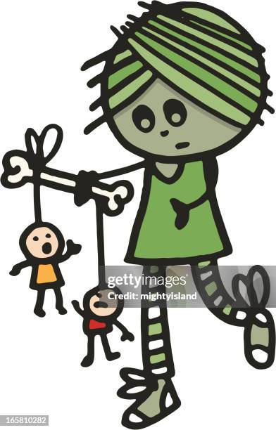 Undead Puppet 75 Cartoon Zombie Girl Stock Photos, High-Res Pictures, and Images ...