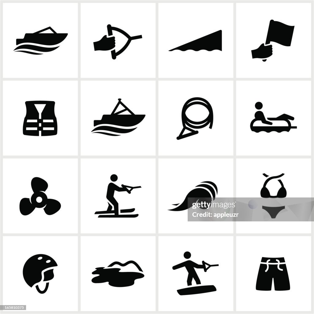 Icônes de navigation et loisirs