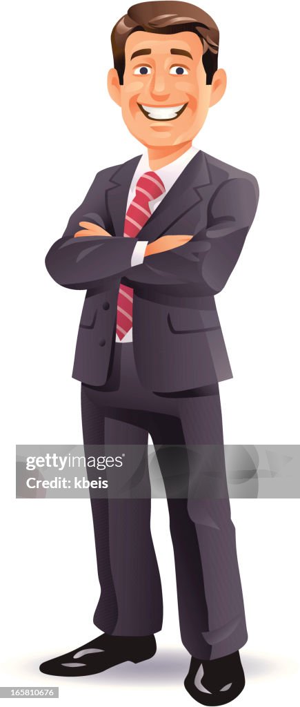 Confident Businessman