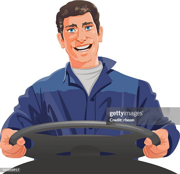 1点のトラック運転手イラスト素材 Getty Images 1点のトラック運転手イラスト素材 Getty Images