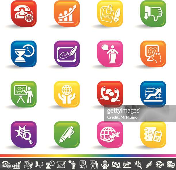 business icons/rainbow " - additional-information-icon stock-grafiken, -clipart, -cartoons und -symbole