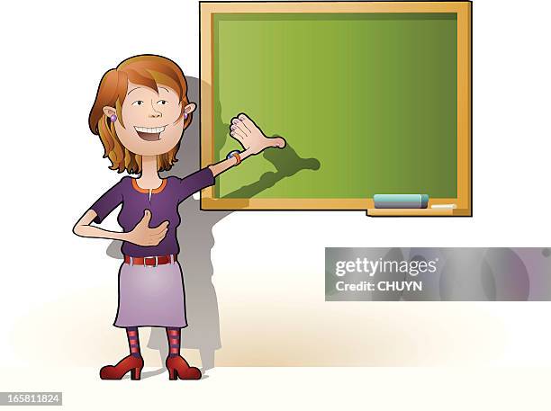 mrs wisdom - teacher empty classroom stock illustrations