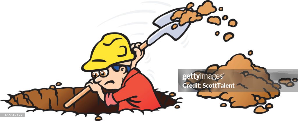 Image Digginh Digging High-Res Vector Graphic - Getty Images