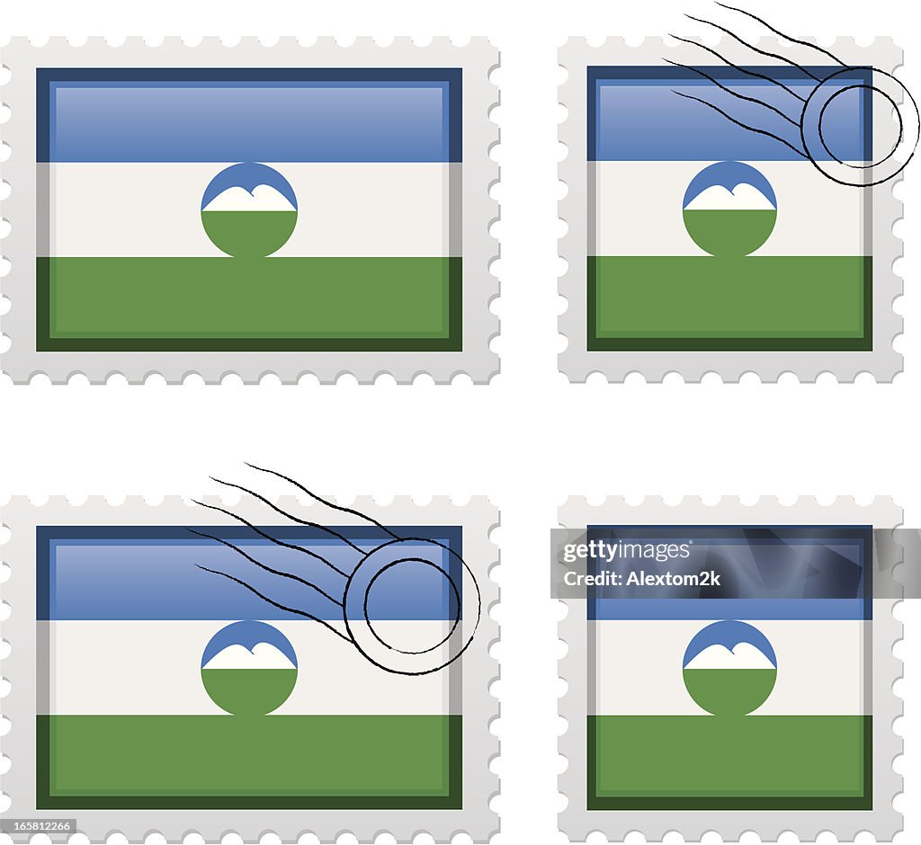 Kabardino-Balkaria stamp