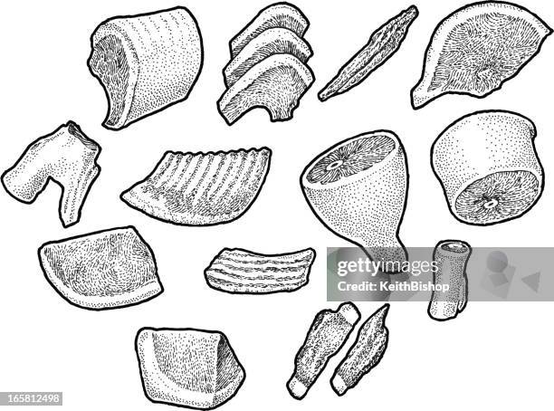 Cortes De Carne De Porco, Foto de stock
