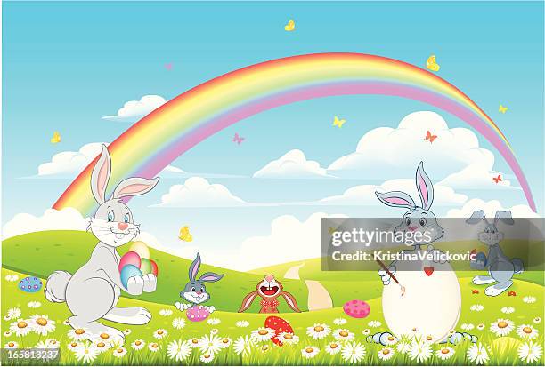 ostern - kamille stock-grafiken, -clipart, -cartoons und -symbole