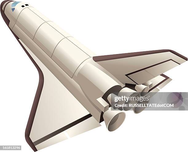 shuttle - space shuttle stock illustrations