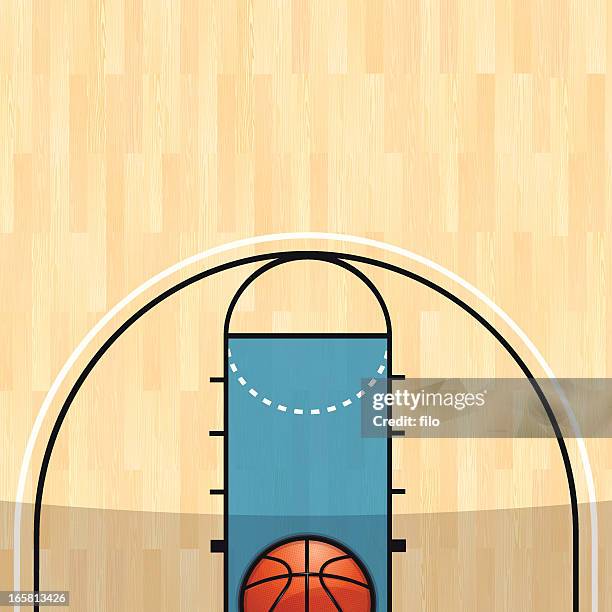 basketball background - square nature pattern stock illustrations