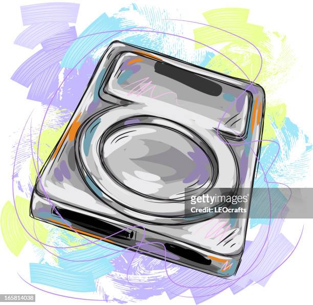 Colorful Hard Disk Drive High-Res Vector Graphic - Getty Images