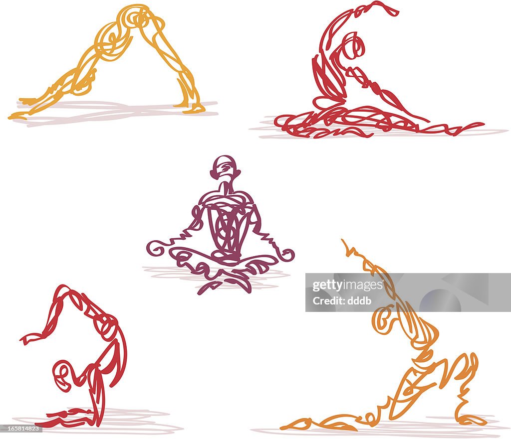 Scribbled Yoga