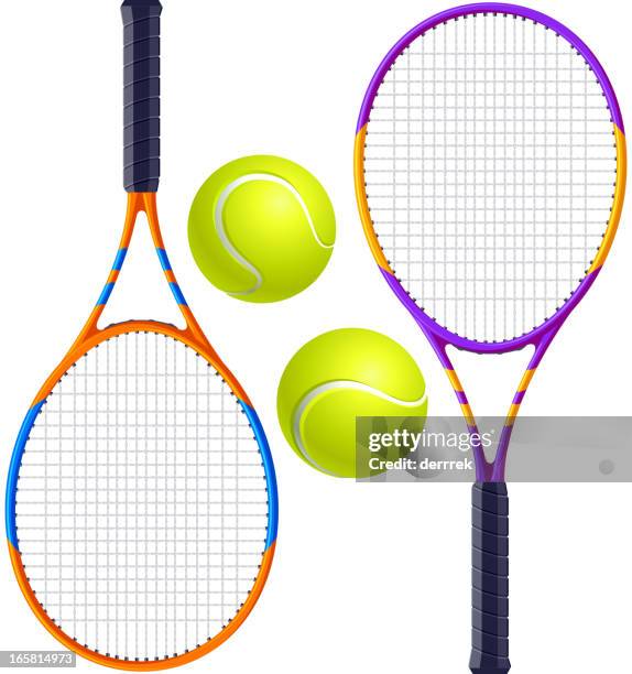 ilustraciones, imágenes clip art, dibujos animados e iconos de stock de canchas de tenis - tennis racket