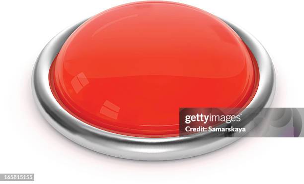 red button - easy stock illustrations