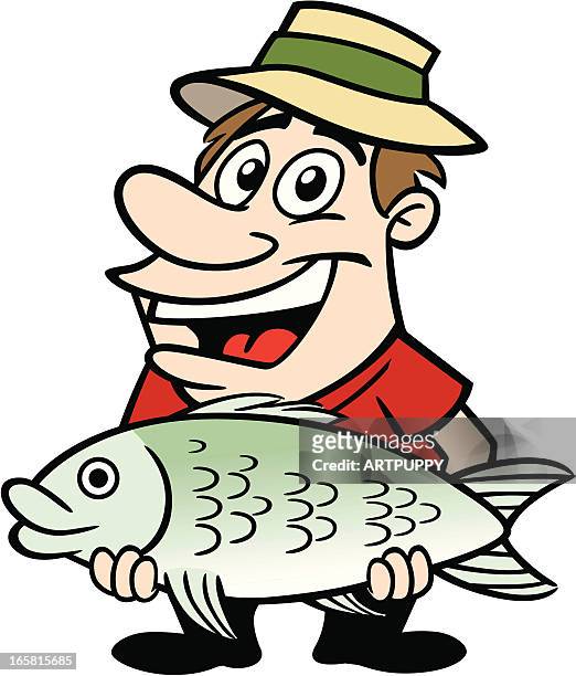 421 fotos e imágenes de Fisherman Cartoon - Getty Images
