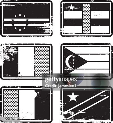 Rubber Stamp Flags Rubber Stamp Flags