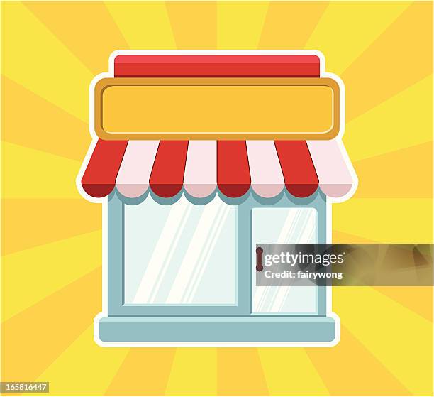 storefront - store window stock illustrations