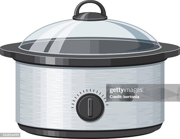 langsam-herd - slow cooker stock-grafiken, -clipart, -cartoons und -symbole