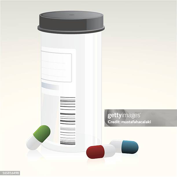 pill box - plastic crate stock illustrations