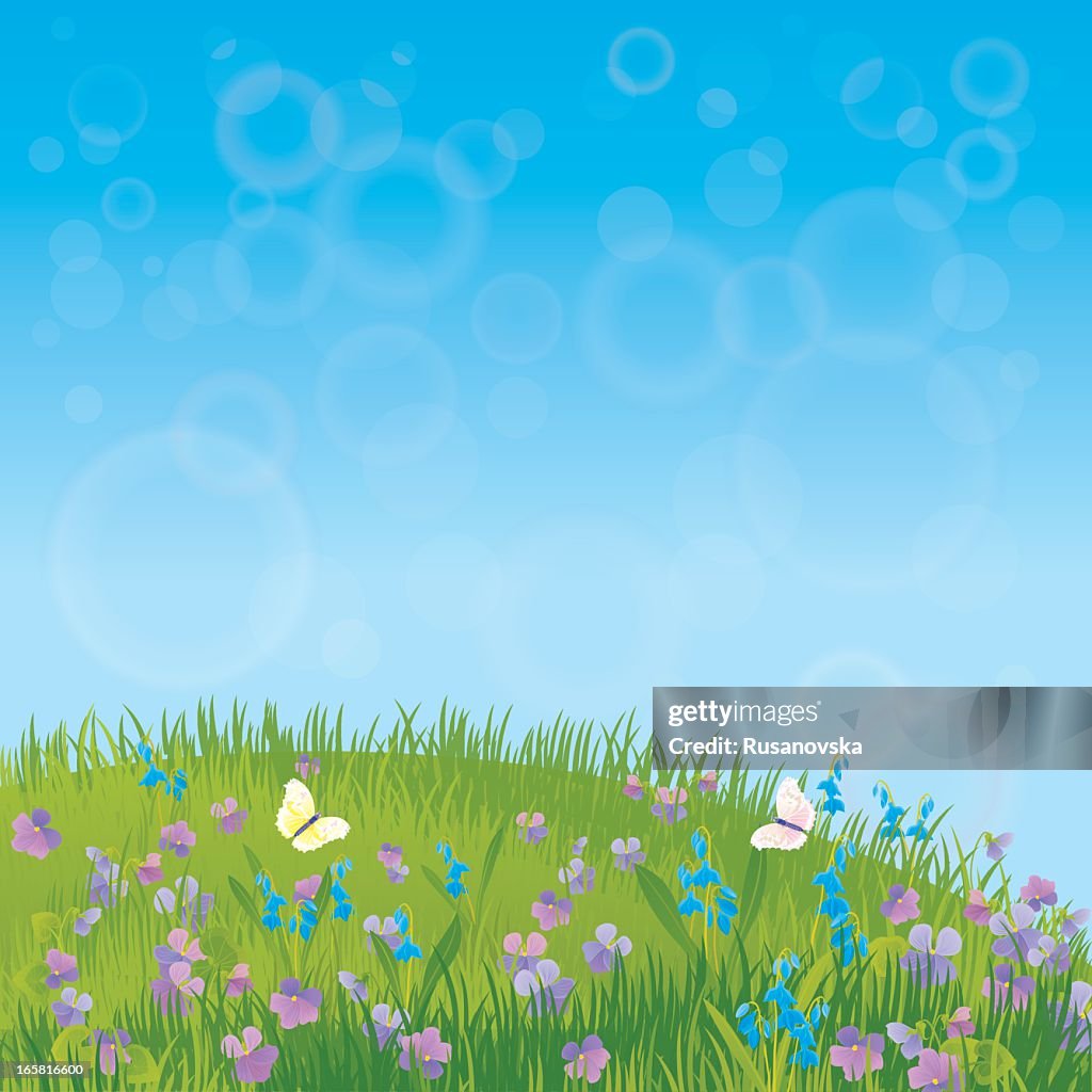 Spring Background High-Res Vector Graphic - Getty Images