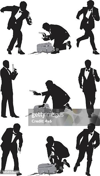 mafia business - dynamite stock illustrations