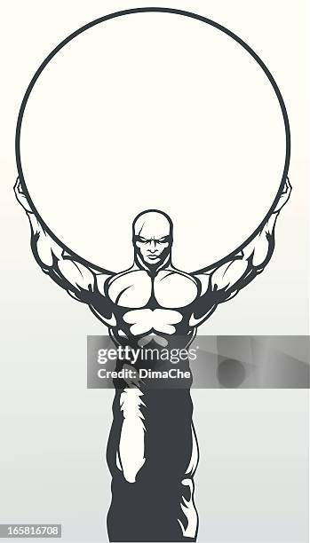 atlas - body building stock illustrations