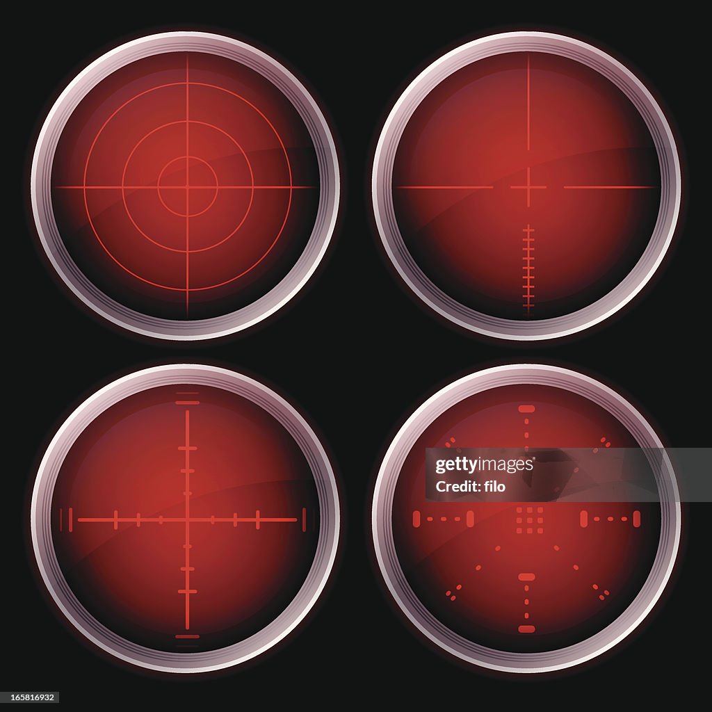 Sniper Scope Crosshairs