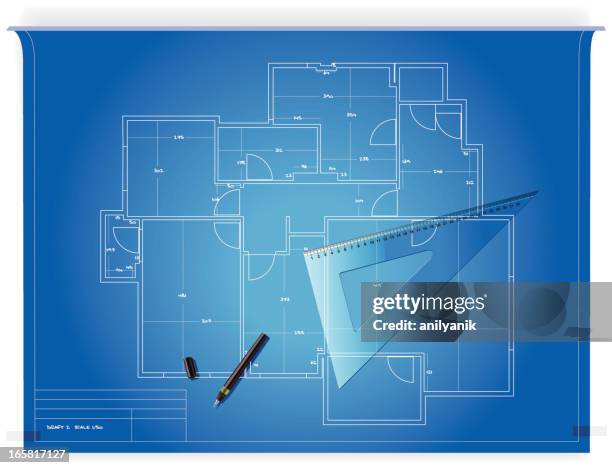 Examples Science Blueprint 4,217 Blueprint Science Vector Microscope High Res Illustrations ...