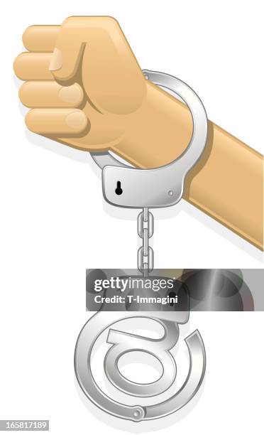 web chained - stuck together stock illustrations