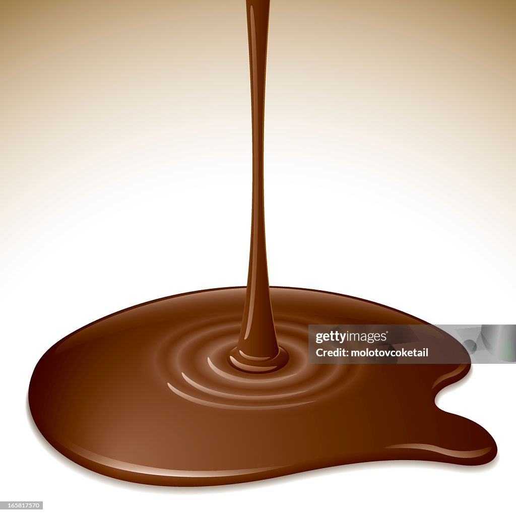 Chocolate drip