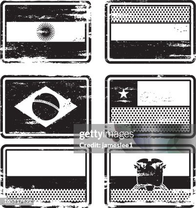 Rubber Stamp Flags Rubber Stamp Flags