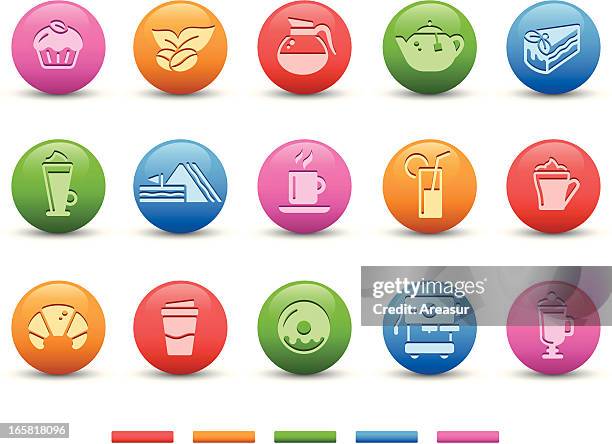 stockillustraties, clipart, cartoons en iconen met coffee | satin series - club sandwich