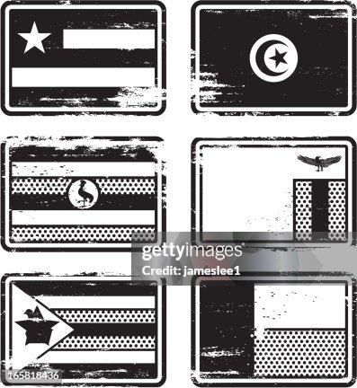 Rubber Stamp Flags Rubber Stamp Flags