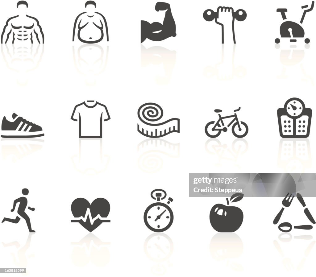 Fitness icons