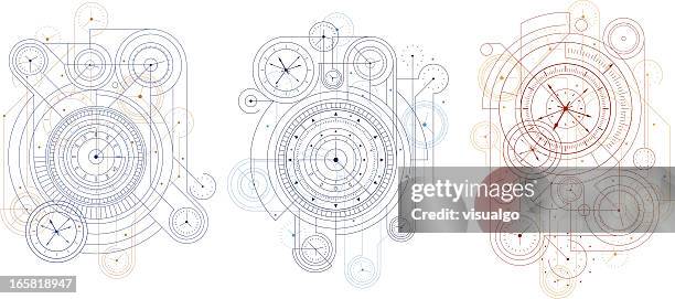 stoppuhr-design-plan - anesthetic machine stock-grafiken, -clipart, -cartoons und -symbole