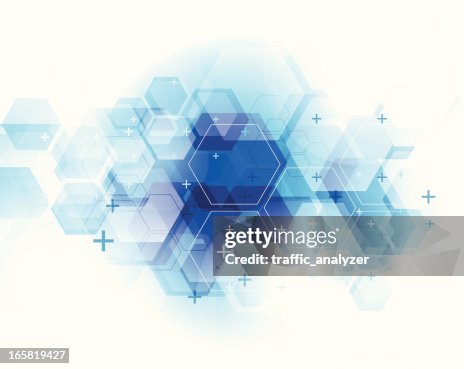 Abstract blue technical background Abstract blue technical background