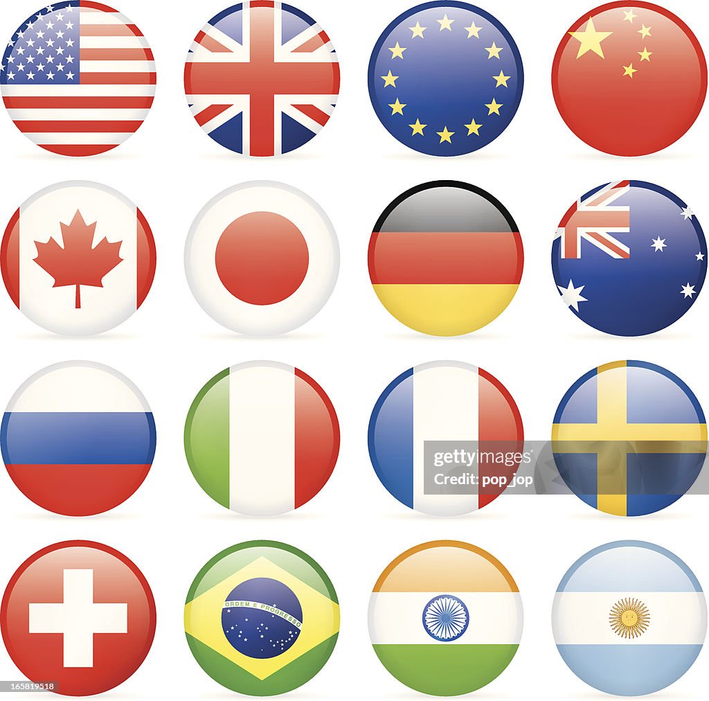 Aller plus prisés d'icônes drapeau