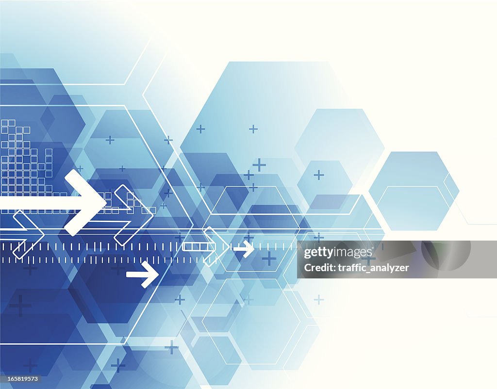 Landscape Technical Background Abstract Blue Technical Background High-Res Vector Graphic - Getty Images