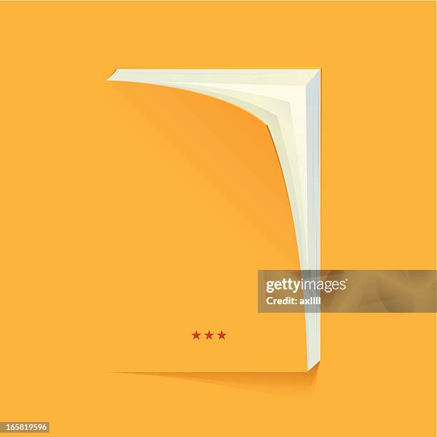 blank book - page stock illustrations