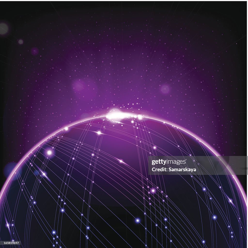 Network Background Illustration Network High-Res Vector Graphic - Getty Images