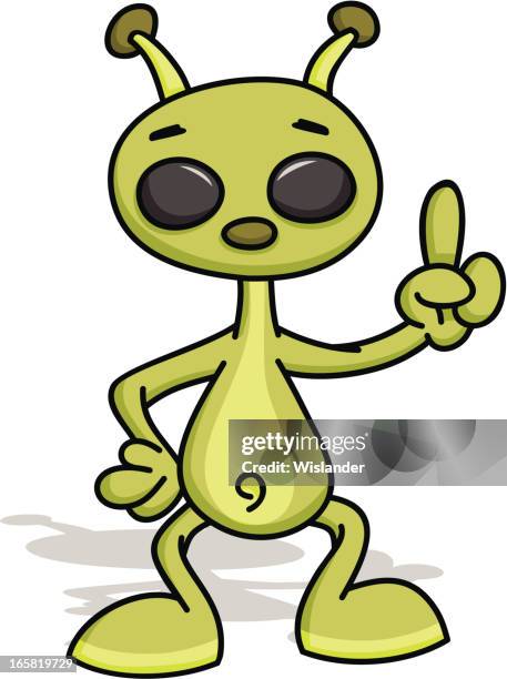 alien dude - dude stock illustrations