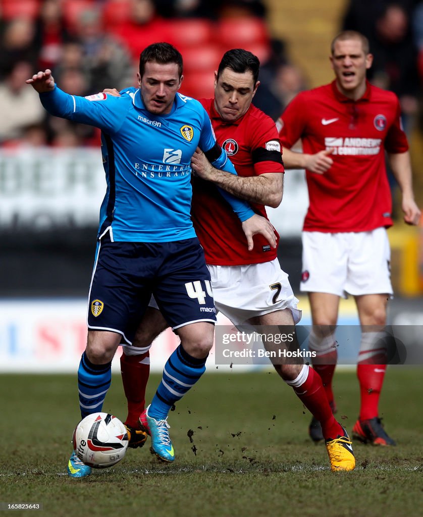 Charlton Athletic v Leeds United - npower Championship