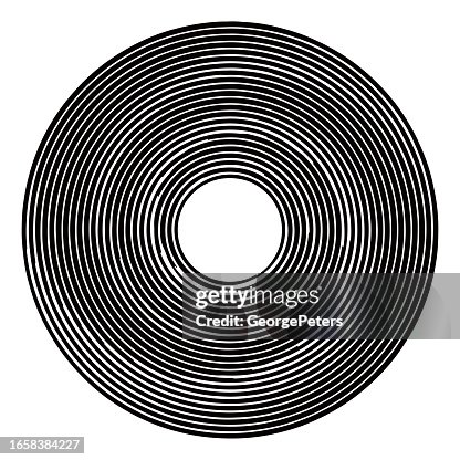 Concentric Spiral Vector Concentric Spiral Vector