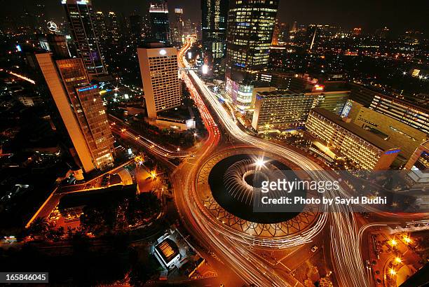 heart of jakarta - jakarta stock pictures, royalty-free photos & images