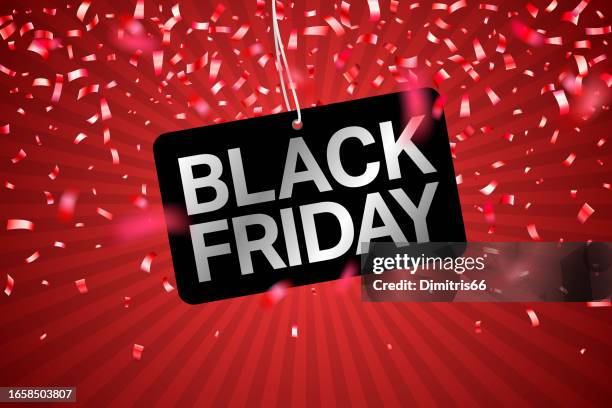 black friday - dealing cards stock illustrations