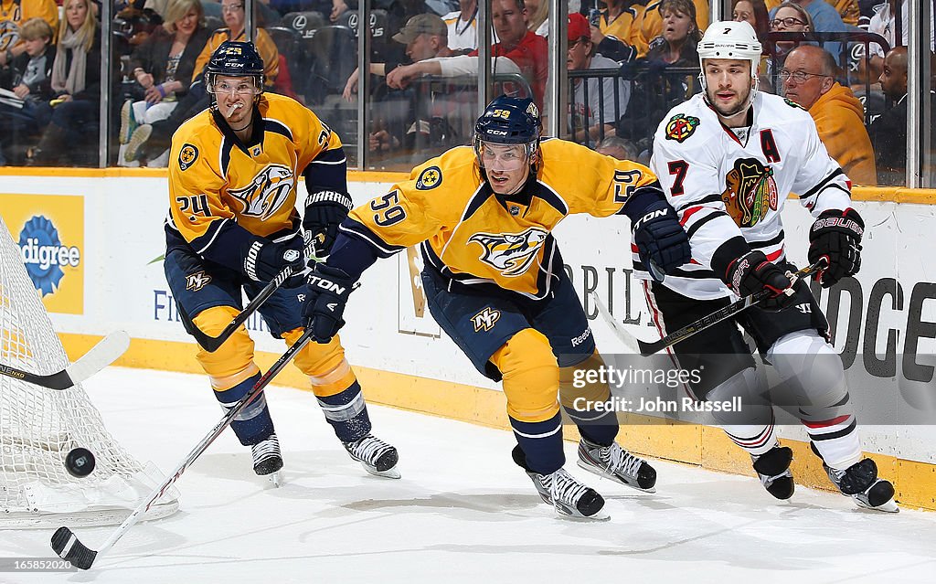 Chicago Blackhawks v Nashville Predators