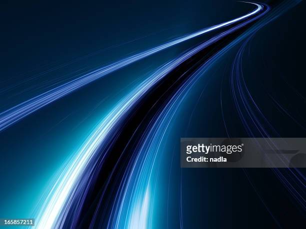 abstract light background - motion lights stock pictures, royalty-free photos & images
