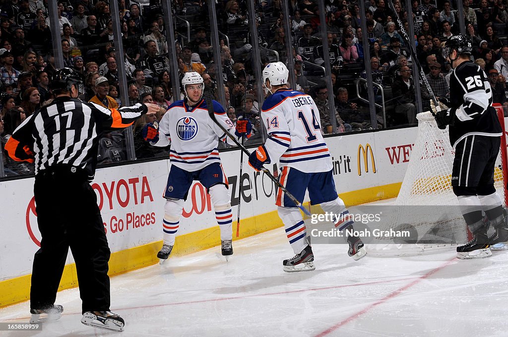 Edmonton Oilers v Los Angeles Kings