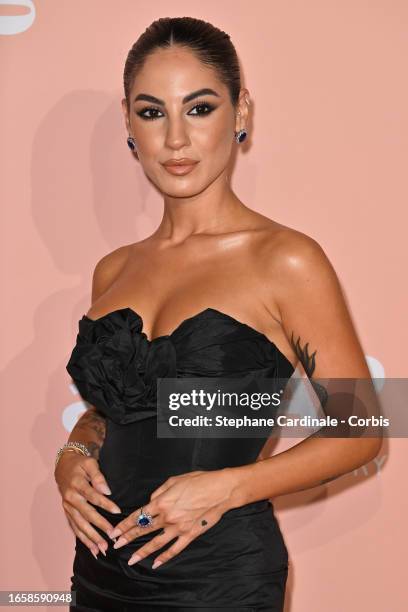 Giulia de Lellis attends the amfAR Gala Venezia 2023 during the 80th Venice International Film Festival on September 03, 2023 in Venice, Italy.